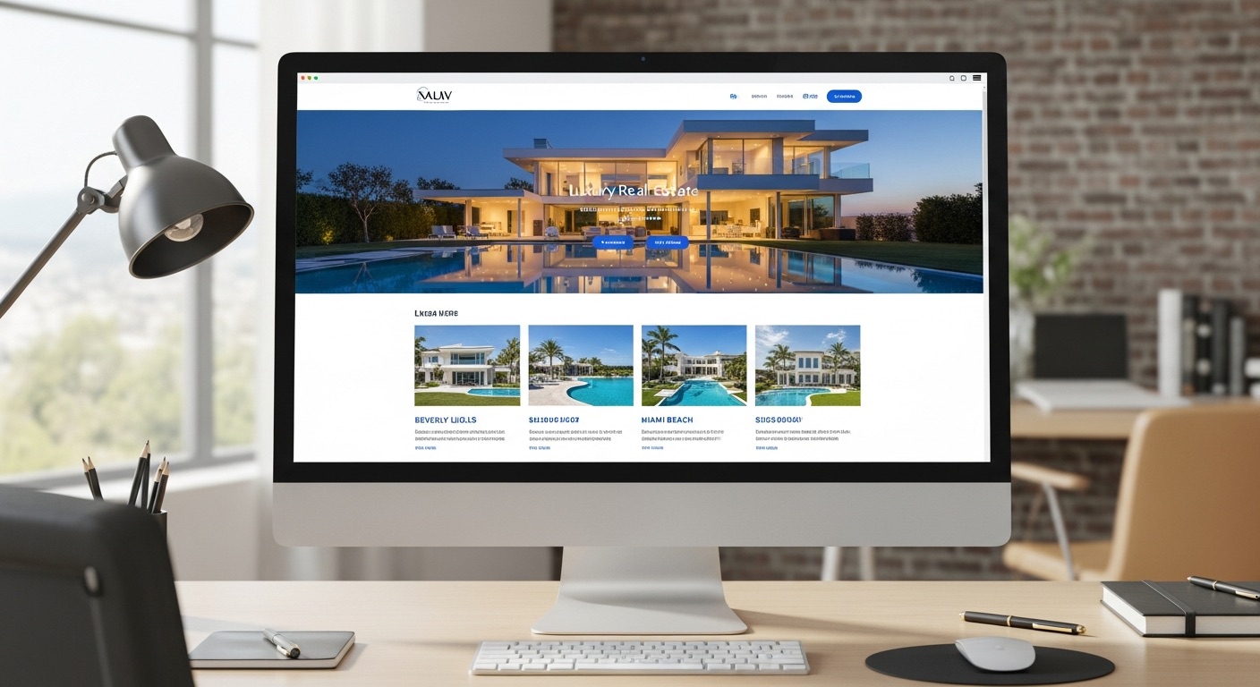 Meridian Properties real estate website